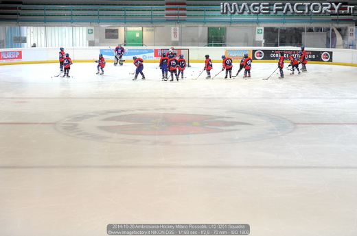 2014-10-26 Ambrosiana-Hockey Milano Rossoblu U12 0251 Squadra